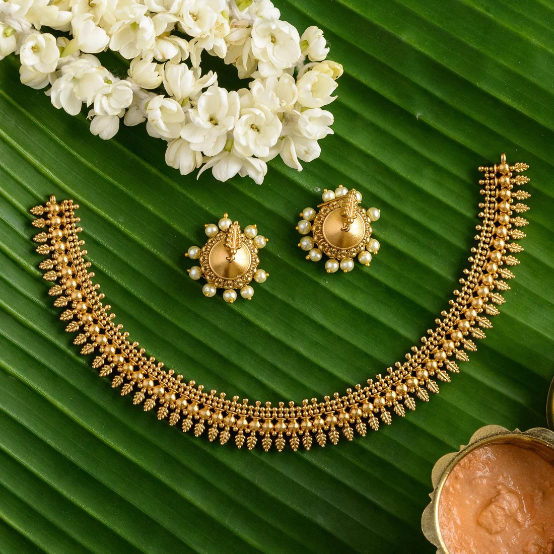 Mulla Mottu Necklace set